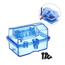 Waterproof Receiver Protector ESC Dustproof Case Transparent Box for RC Car Model 1/10 Traxxas Axial Scx10 HSP D90 D110 Part