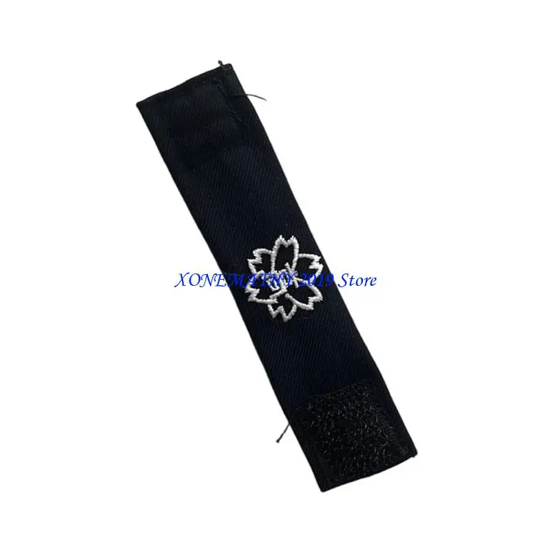 

F42F Quick Clip On Triangle Scarf Necktie For Business Casual Occasion Polyester Fashion Necktie Accessories
