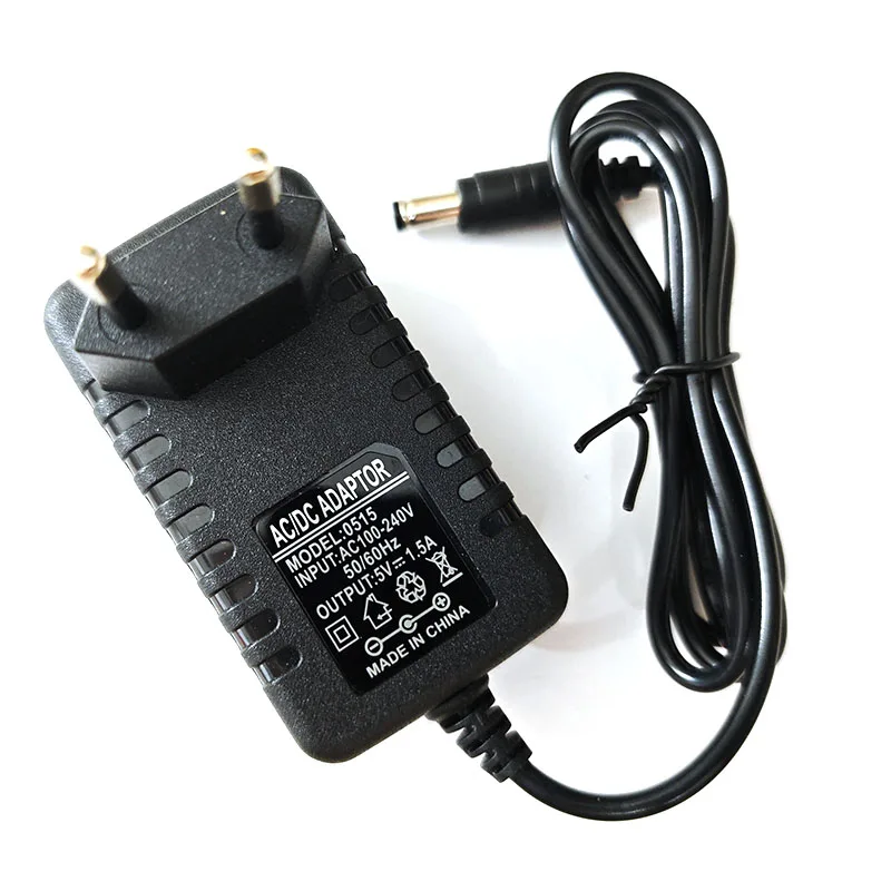 DC 5V 1.5A 5V1500mA AC Power Adapter Transformer Charger DC5.5*2.1MM