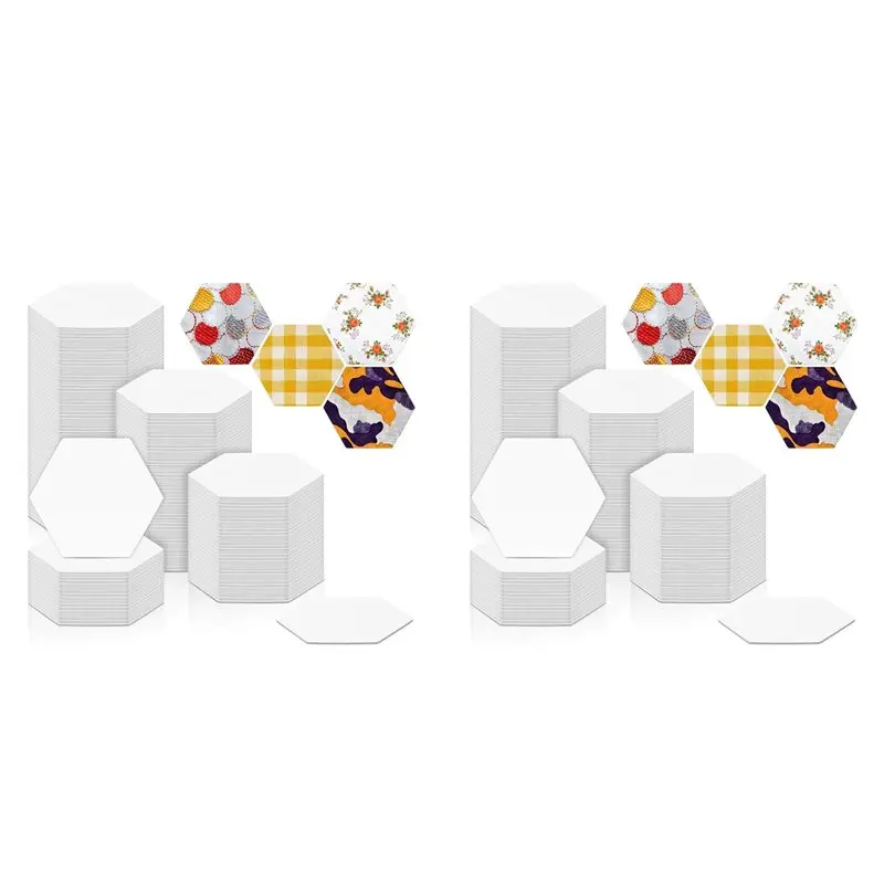 

【РАЖДЕСТВА】1000 шт. шаблонов для пэчворка из бумаги, 1 дюйм, шестиугольные шаблоны для квилтинга, для рукоделия и шитья своими руками