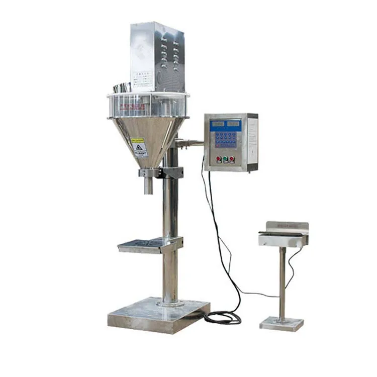 10g 50g 100g 500g 1000g 2000g Spiralförmige Schneckenfüllmaschine für Kaffee, Mehl, Milch, Kakaopulver