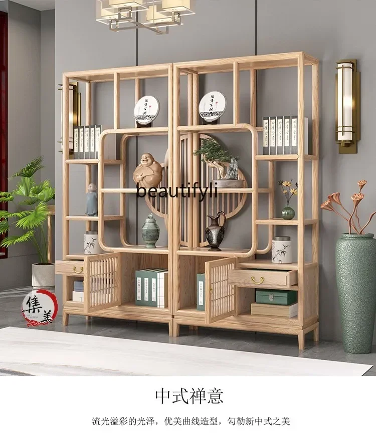 

Выгодные скидки! Новая китайская чайная комната из массива дерева (ясень), простая конструкция, стеллаж для чая, шкаф для хранения и демонстрации, декоративный элемент.