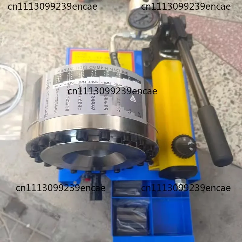 Suitable for -01 Household Manual Hydraulic Pipe Press High Pressure Oil & Brake Pipe Crimping Machine  with 7 molds