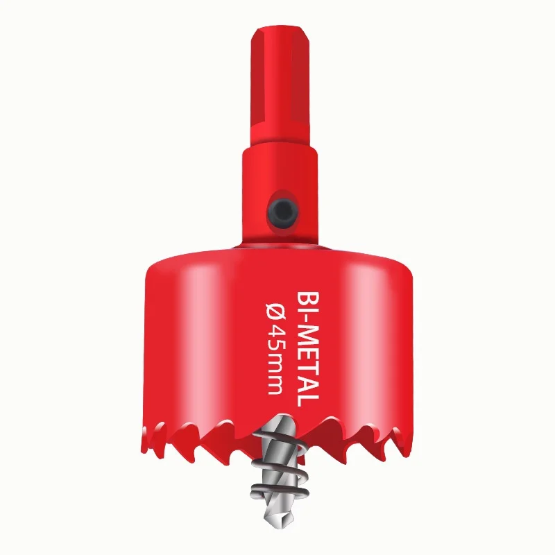 

Hole Saw 16-150mm Fast Cutting with Mandrel Pilot Drill Bit power tool accessories tool parts for hole drilling M42 Bi-metal