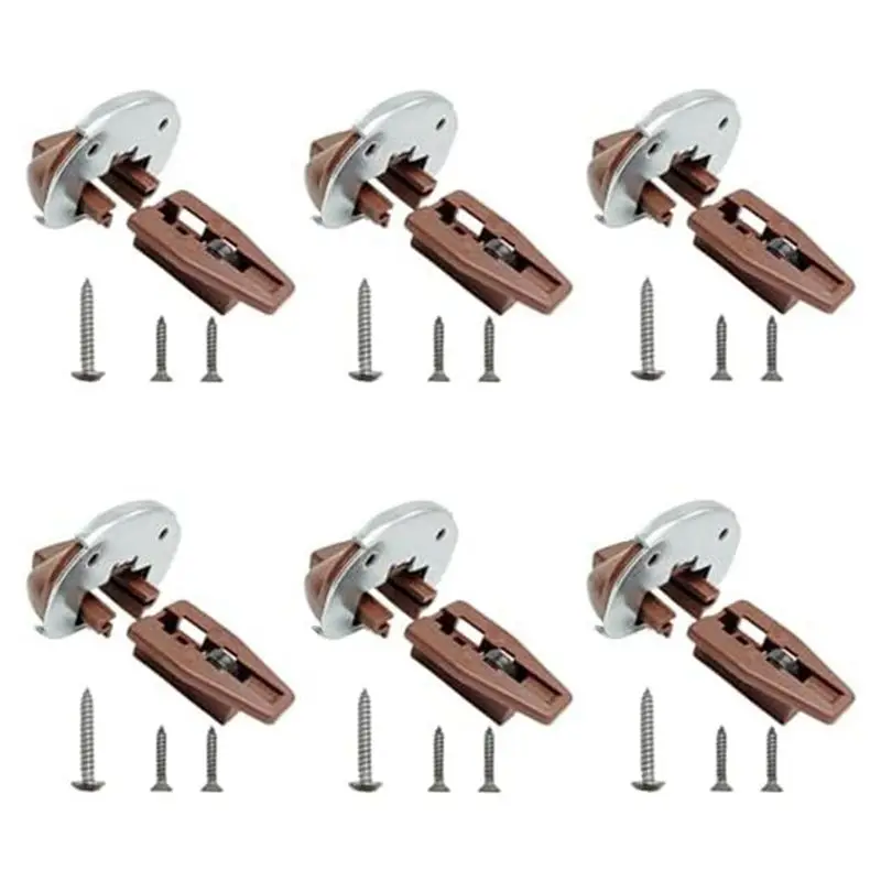 For Kenlin Rite-Trak II Replacement-Drawer Rail Kit Part 168 For With Metal Back And Drawer Stops With Rollers Easy Install