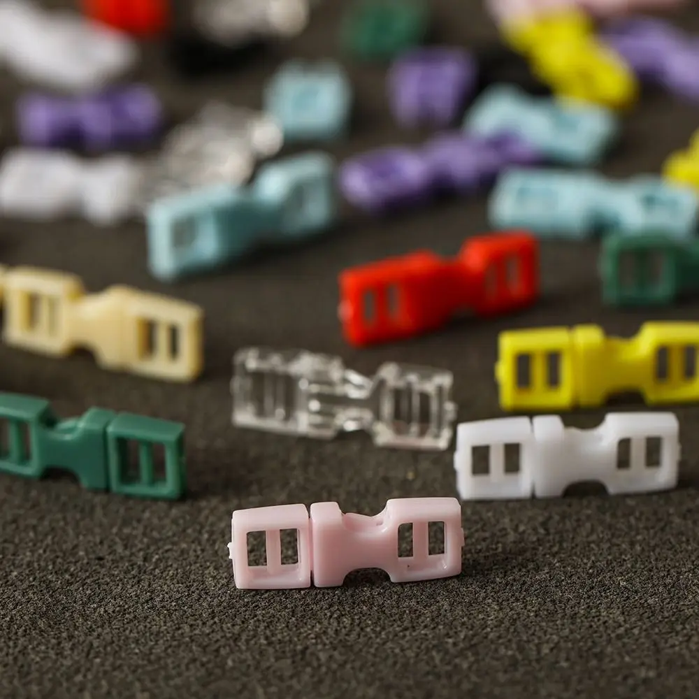 20pcs Side Release DIY Bracelet Webbing Asseccories Handmade Backpack Button  Bags Buckles Dog Collar Strap Mini Buckle