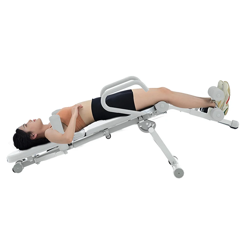 

Home convenient lumbar intervertebral disc lumbar lumbar reliever auxiliary traction inverted stretching machine equipment