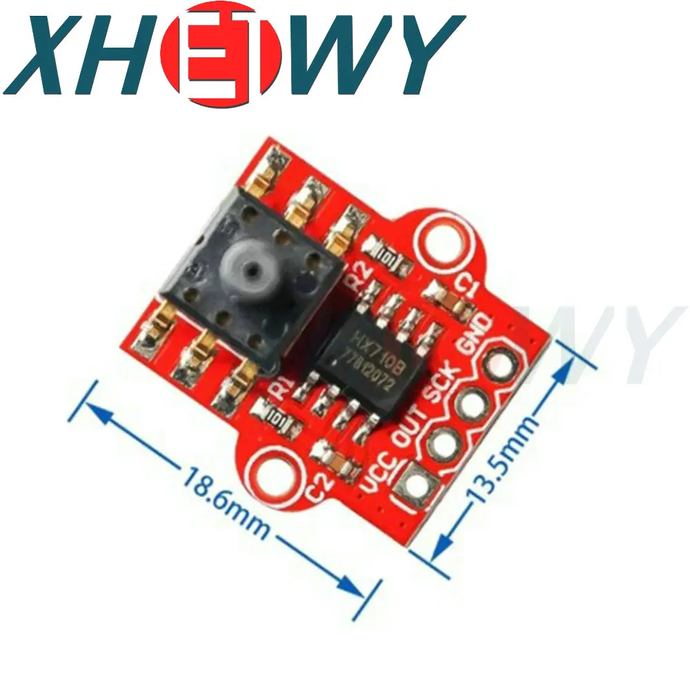 Módulo de Sensor de presión barométrica Digital, 0- 40kPa, placa controladora de nivel de agua para Arduino, módulo de Sensor de flujo de líquido, HX710B