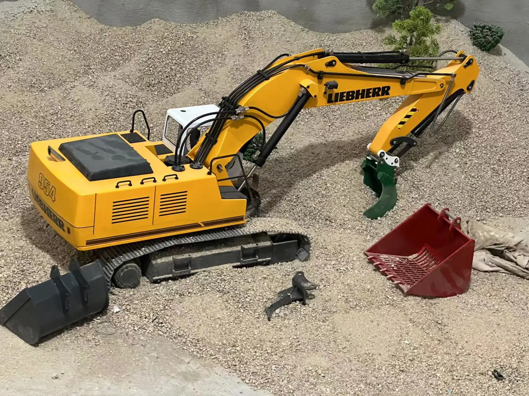 Sample Machine /1/14 Scale/1/12 Scale/Rc Excavator/Rc Digger