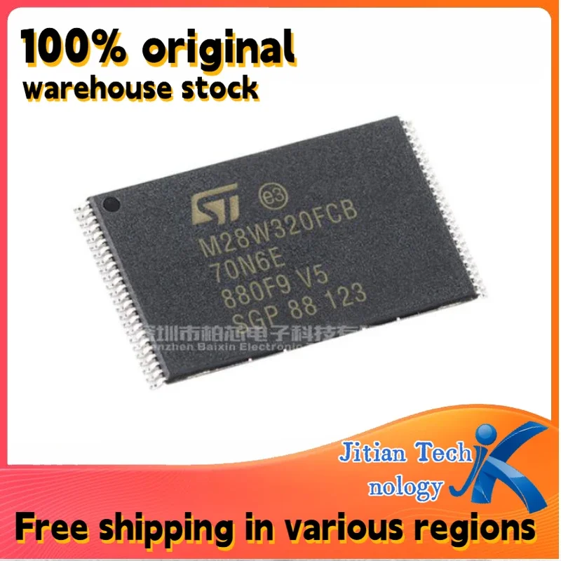 100% original inventory 1PCS M28W320FCB70N6E TSOP48 Channel direct sales