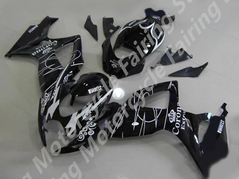 White black ABS  Fairings For  G S XR600 G S XR750 K6 2006 2007  Motorbike Fairings Kit Body Kits G S XR600 G S XR750 K6 06-07