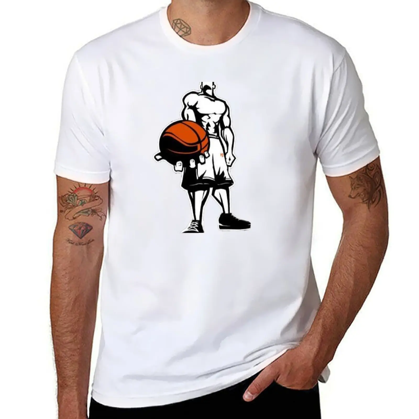 AND1 remixed T-shirt customs design your own quick-drying t shirts for men graphic