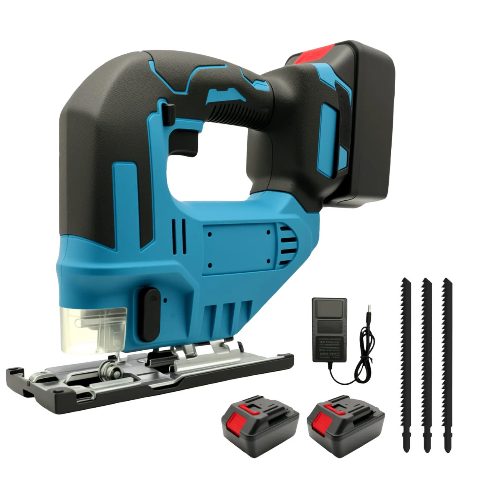 26mm 3500 RPM Borstelloze Elektrische Decoupeerzaag Draadloze Zaag Multifunctionele Hout Snijden Houtbewerking Machines Voor Makita 18 V Batterij