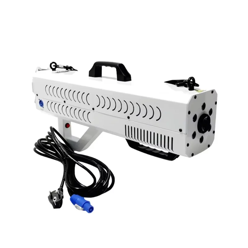 1500 watt portable electric bong white with dynamic lighting effect. Perfect for weddings and parties.