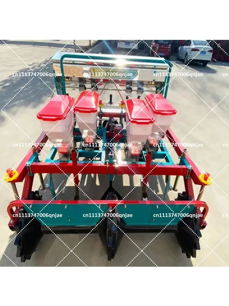 2 Row 4 Row 6 Row Peanut Ridging Planter Fertilizing Seeder for Sandy Clay Soil