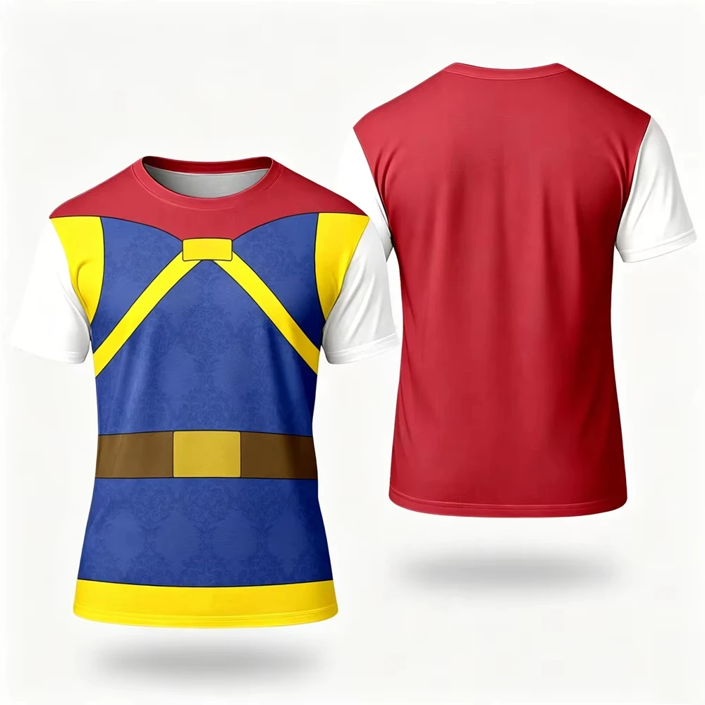 Neues Rider Sorcerer Prince 3D-Druck-Cosplay-T-Shirt für Männer, Frauen und Kinder, Karnevalsparty, kurzärmeliges Kostüm-Oberteil für die ganze Familie. – Detail 12