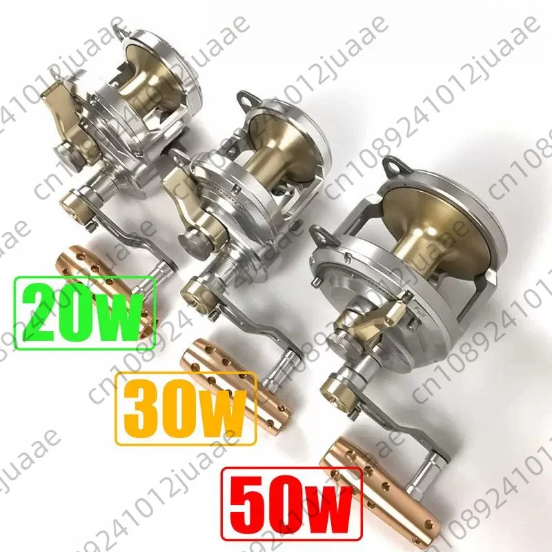 Slow Reel Lift, Metal Reel, MT50 Maximum Pulling Force 30kg Brake Cast Iron Wound Reel