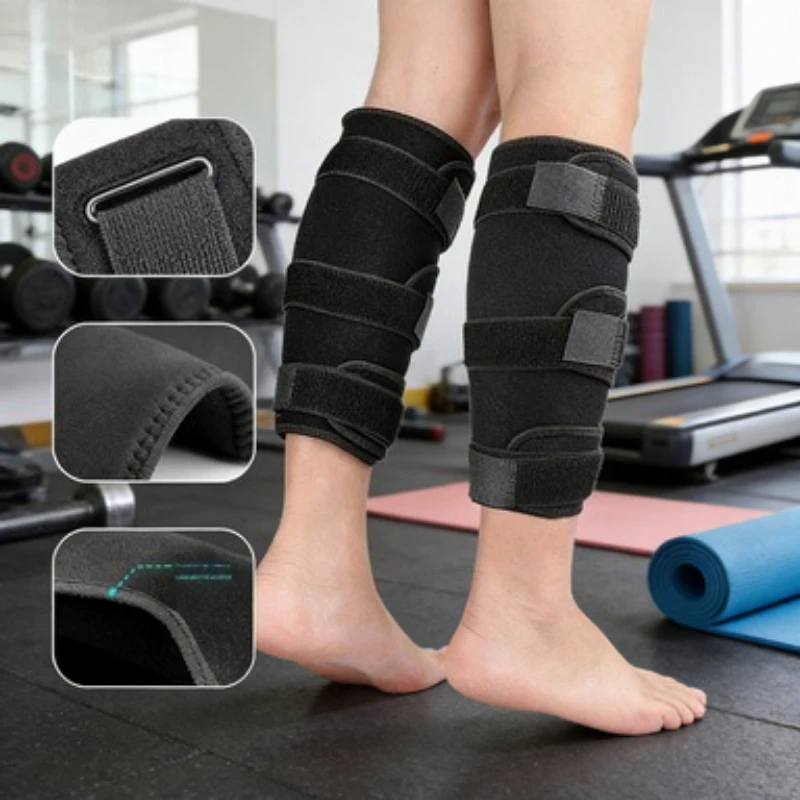 

Поддержка движения икры, компрессионная защита ног с пряжкой и нажимной полосой и компрессионной защитой ног