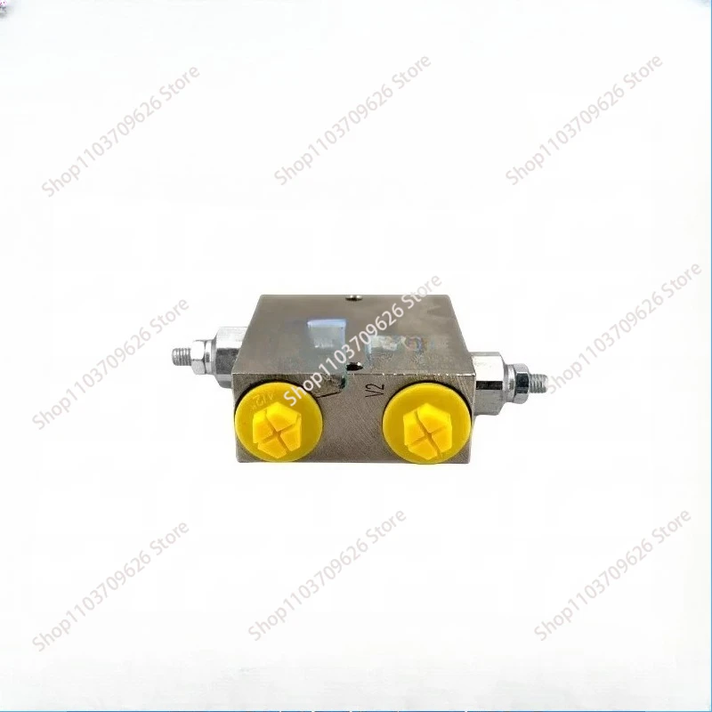 VAU-G1/2 mounting hole spacing: 76mm tubular bi-directional cross relief valve double-acting cylinder buffer valve