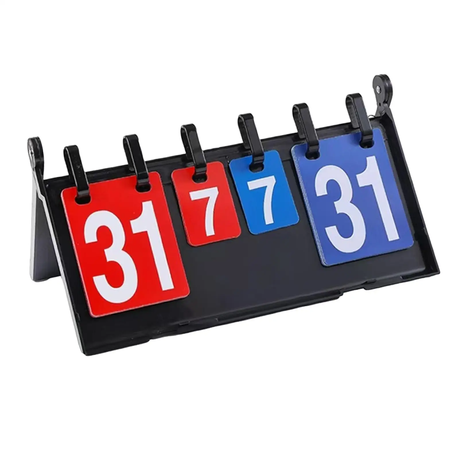 

Sports Scoreboard Accessories Foldable Shell Manual Score Flip Cards Tool for Badminton Multi Sports Soccer Competition Outdoor