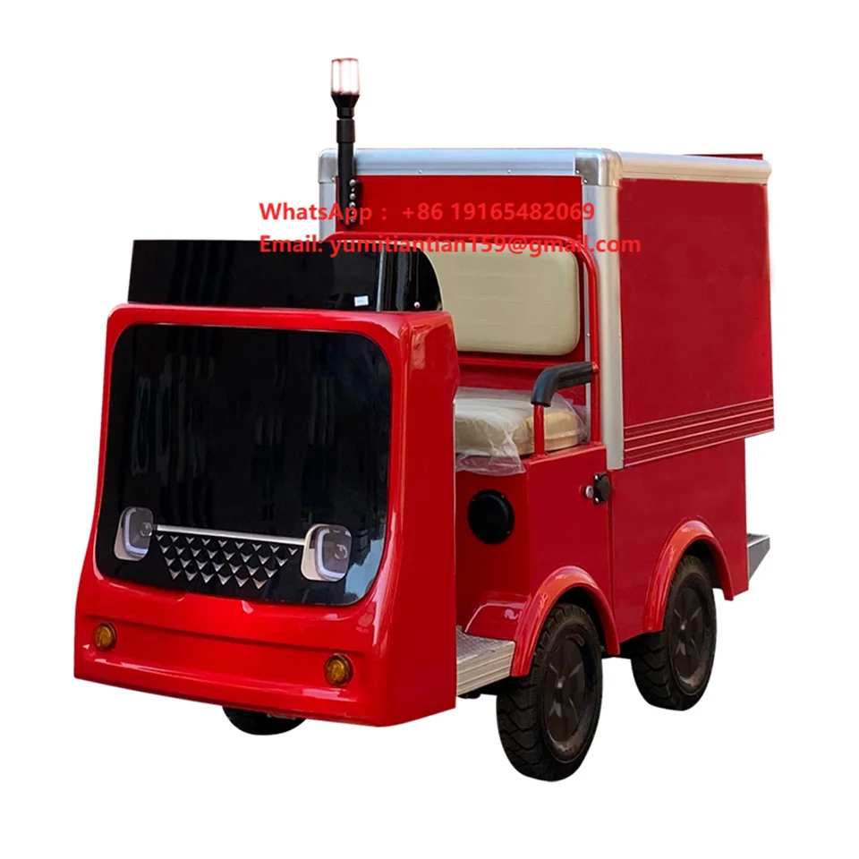 Compact Elevator Rescue Truck - Electric Fire Vehicle with High Pressure Water Mist & Smart BMS