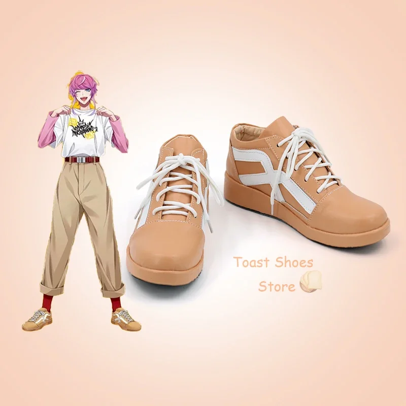 Anime Hypnosis Mic Amemura Ramuda Cosplay Comic Anime Game for Con Halloween Party Cosplay Costume Prop Shoes