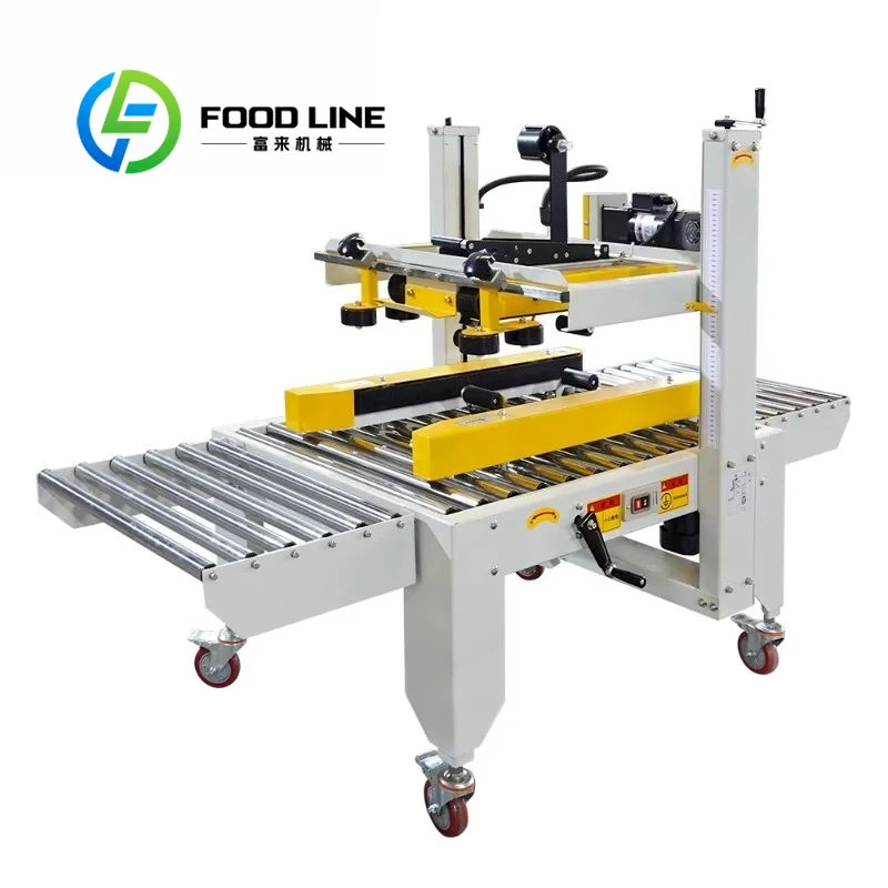 

Commercial Carton Sealer Machine Adjustable Carton Size For Small Medium And Large Box Sealing Process
