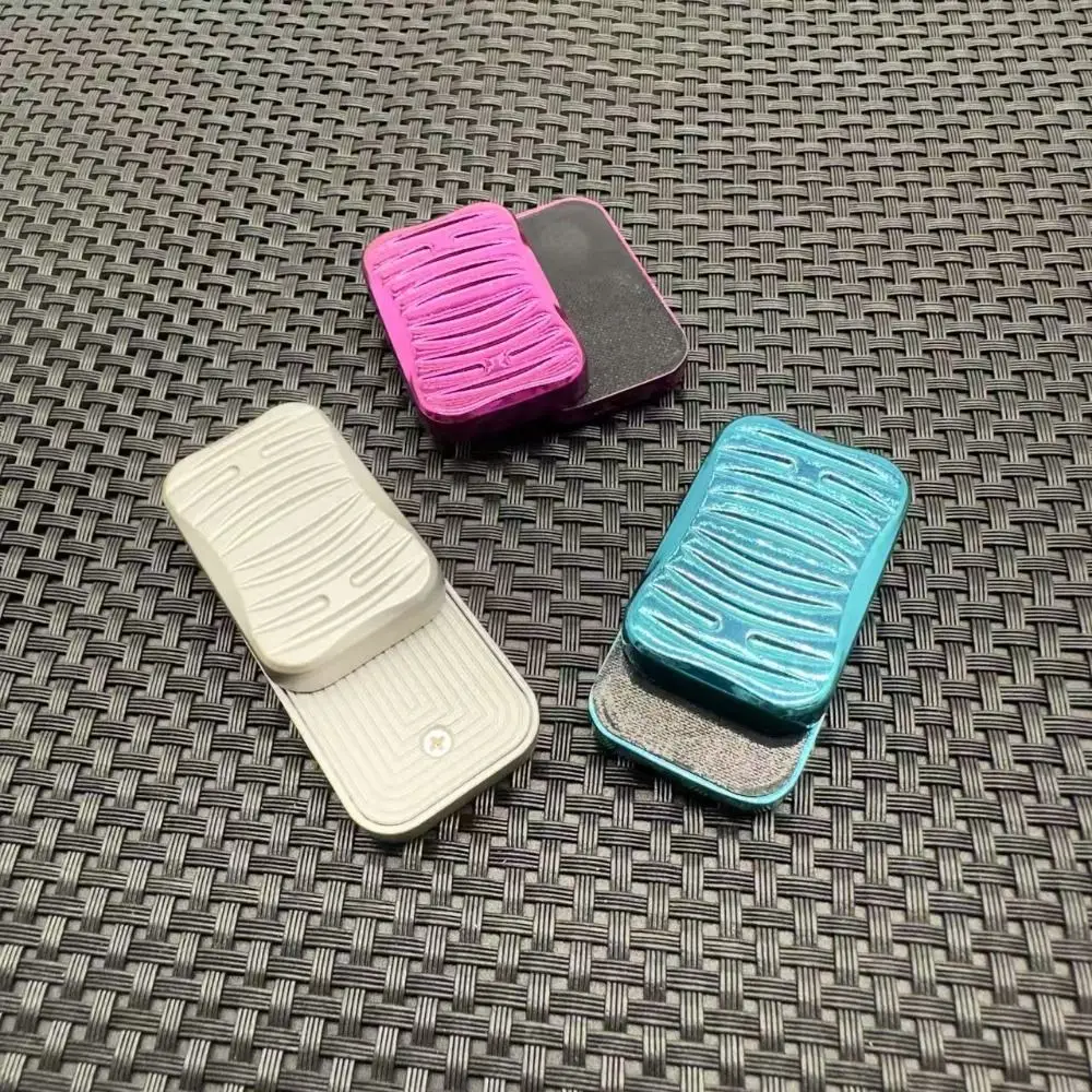 

Metal Construction Fidget Mechanical Slider Sensory Design Magnetic Mechanism EDC Fidget Stress Reducing