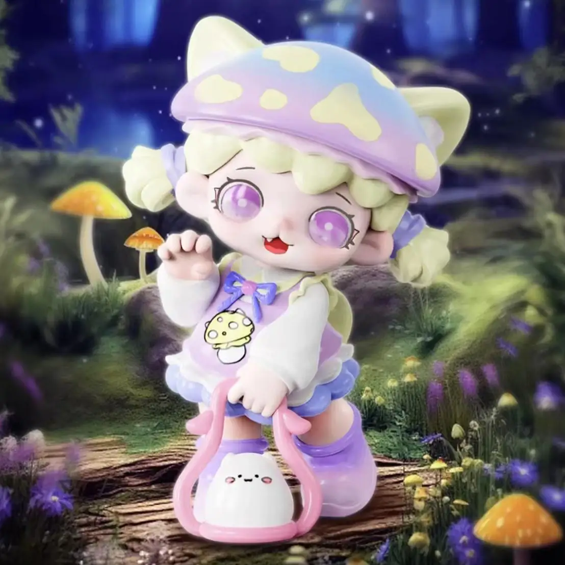 Genuino Mioco Companion Diary Series Blind Box Vinile Trendy Doll Giocattoli fatti a mano Figura Simpatico regalo di compleanno da collezione misterioso