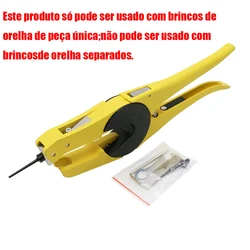 1 Pc Integrated Ear Tag Special Pliers Clip Cow Sheep Farm Animal Information Management Tool Livestock Ear Tag Applicator