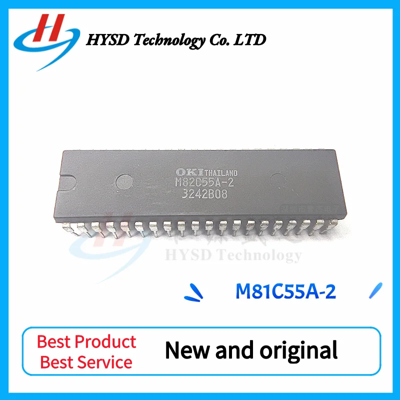 5PCS M81C55A-2 M81C55A DIP-40