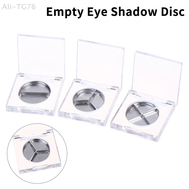 PuraVive 2.5g Estuche Portátil Vacío para Sombra de Ojos, Colorete, Bálsamo Sólido, Maquillaje Cosmético, Contenedor Redondo de Almacenamiento