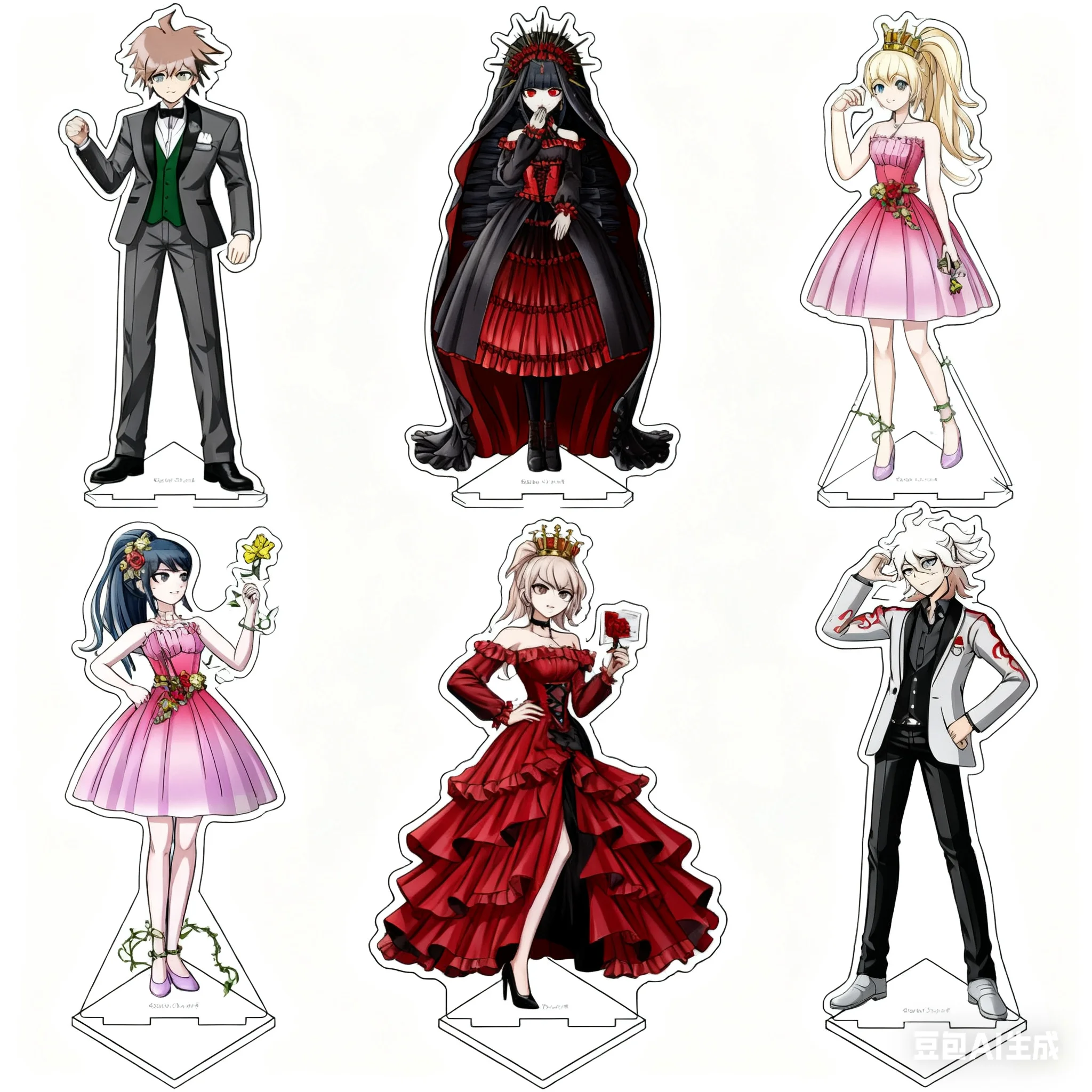 Game Anime Danganronpa Acrylic Stand Anime Model Figurine Double Coated Desk DecorationFigure 15CM