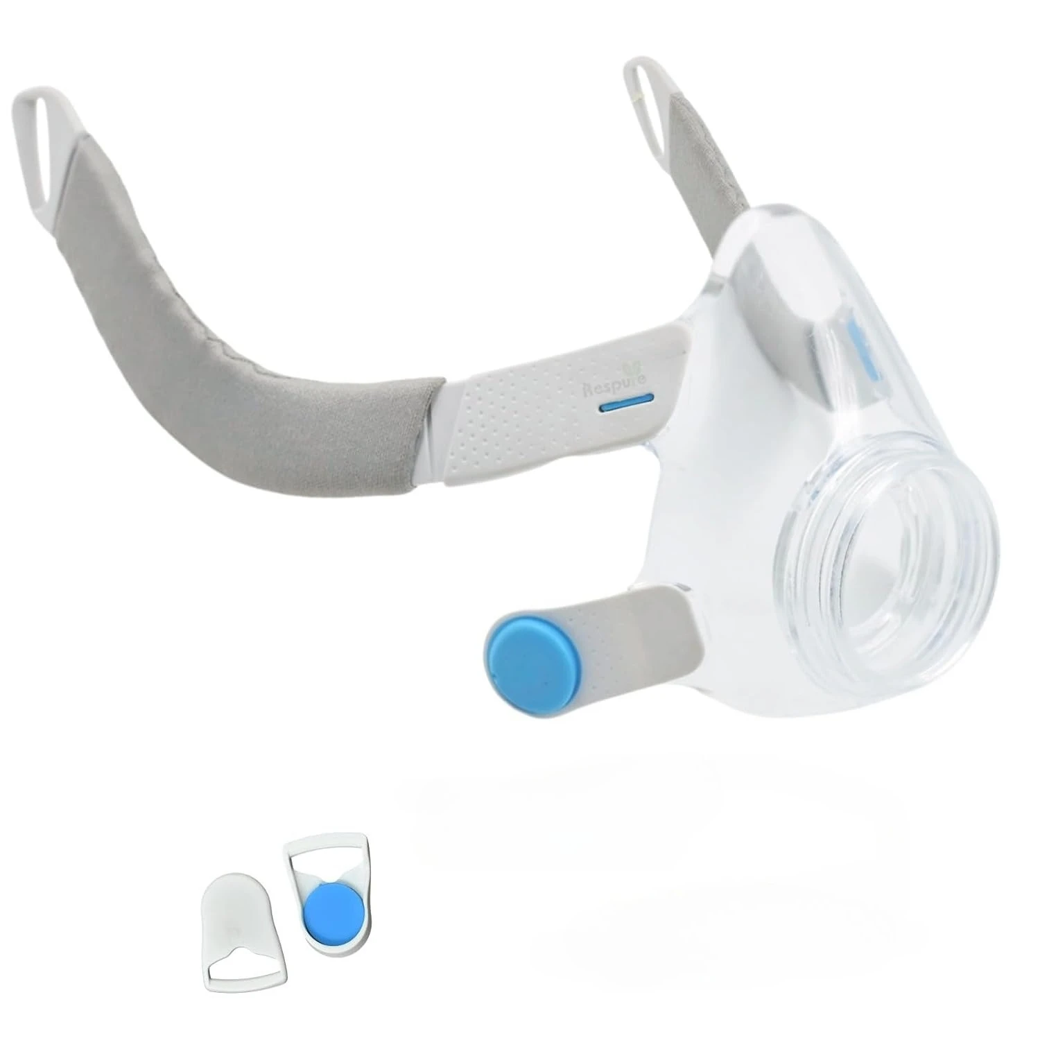 Compatible Airfit F20 Headgear Replacement Strap with Magnetic Clips Adjustable Head Band for Full Face Mask CPAP Accessories