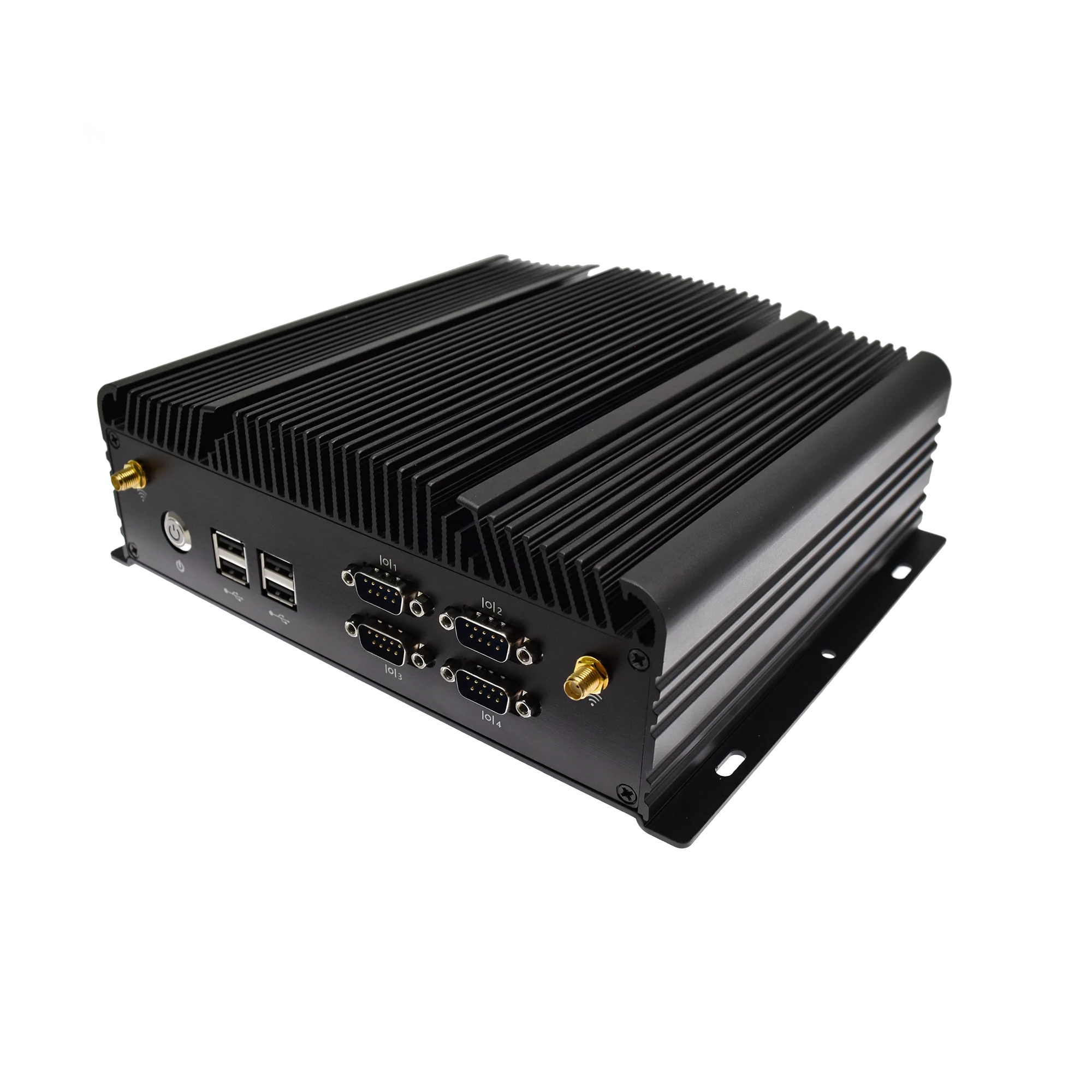 【HOT】Customized Core 11th Industrial PC 6 PoE Machine Vision Motion Control Industrial Computer Fanless Embedde