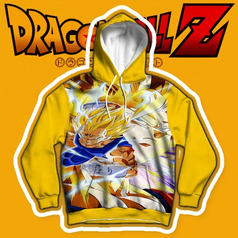 

Толстовка с капюшоном Dragon Ball Super Saiyan Vegeta с динамической молнией и взрывными визуальными эффектами. Уникальный и энергичный дизайн.