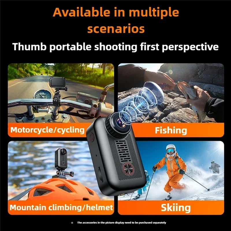 A13E-Halsbandcamera Voor Huisdieren دراجة نارية مسجل ركوب الكاميرا واي فاي الكلب القط الحيوانات الأليفة كام طوق عمل كام