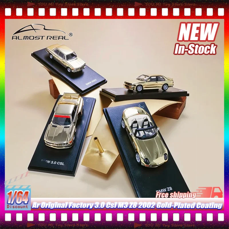 

В наличии: Коллекционная модель гоночного автомобиля Ar Box 1:64 Scale 3.0 CSL M3 Z8 2002 из литого сплава — настраиваемая, для подарка или декора