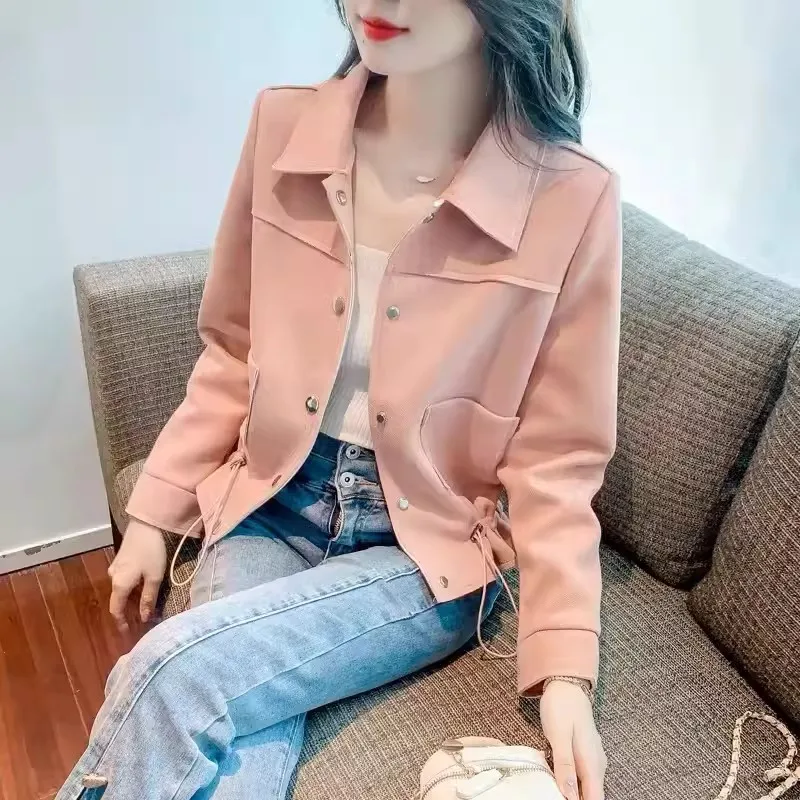 Small Fragrant Coat for Women\'s Spring and Autumn 2024 New Popular High end Small and Fashion Cardigan Long sleeved Short Top Pi