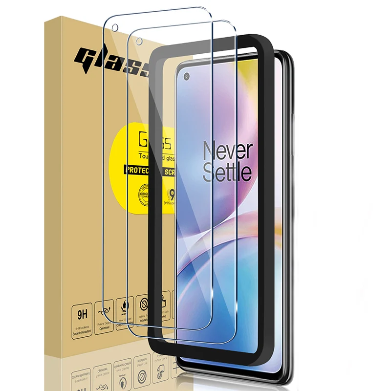 2PCS Clear Matte Frosted Screen Protector for OnePlus Nord 2T One Plus Nord 2 5G Tempered Glass for OnePlus Nord CE 2 3 Lite 5G