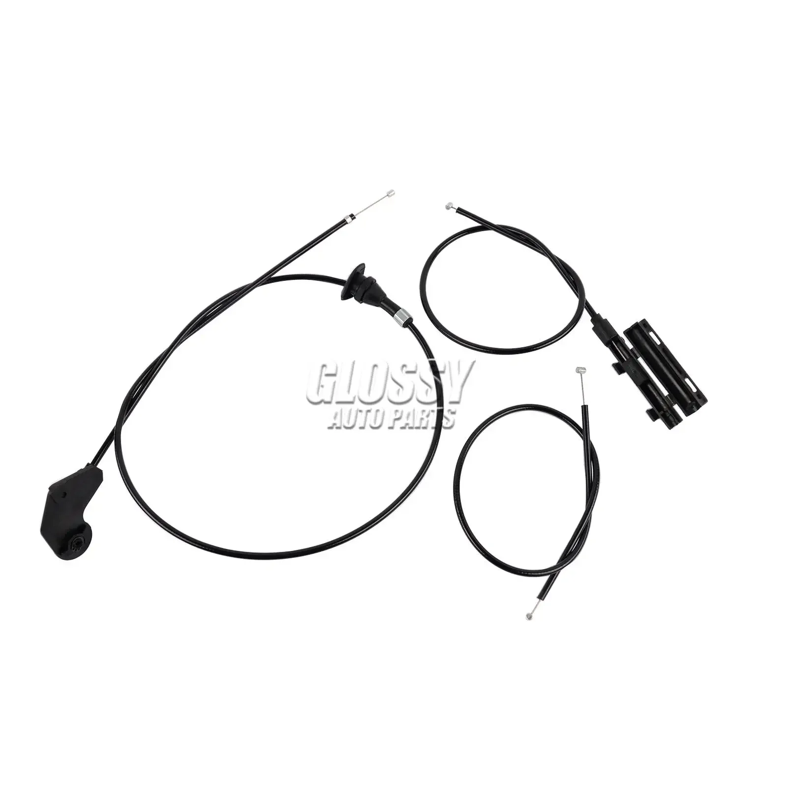 AP03 51238176595   العلامة التجارية الجديدة 3 قطعة محرك بودين كابل هود الإصدار سلك لسيارات BMW 5 Series E39 520d 520i 523i 525i 528i 530i 540i