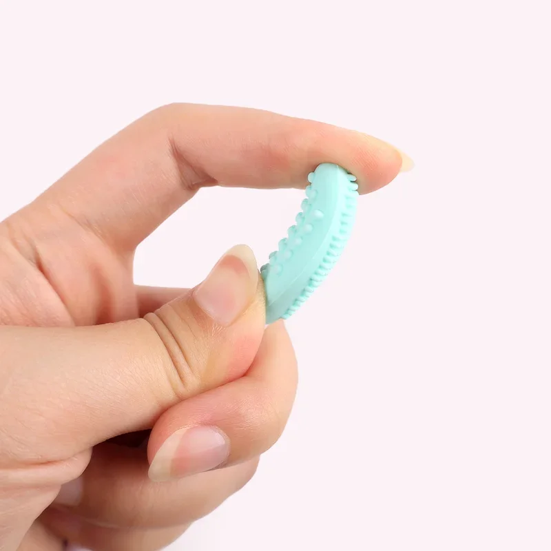 5/10pcs Double Sided Silicone Face Scrub Brush for Blackhead Cleansing Lip Nose Exfoliator Deep Skin Cleaning Tools