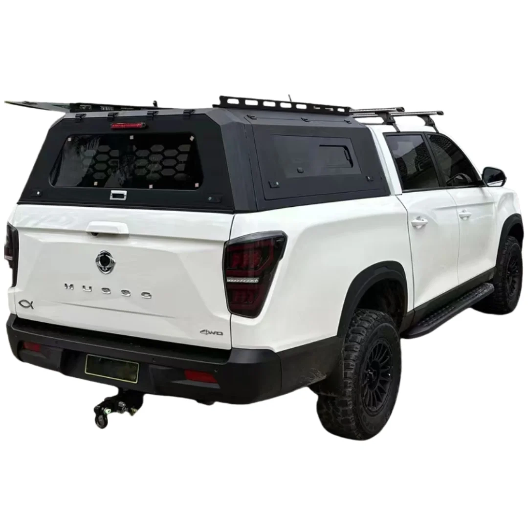 High Performance 4x4 Truck Canopy Truck Canopy Window Pickup Truck Bed Canopy for Ssangyong