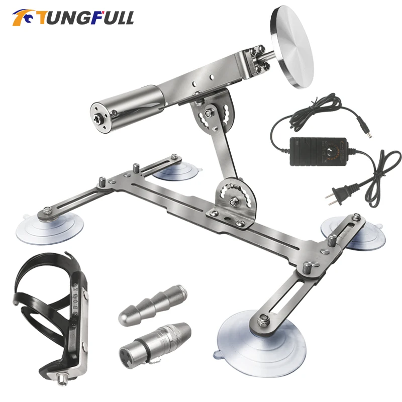 

New Reciprocating Telescopic Linear Actuator Kit with Stainless Steel Stand Bracket Reciprocating Motion Actuator & Sunction Cup