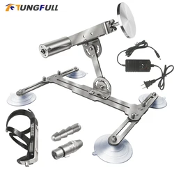 New Reciprocating Telescopic Linear Actuator Kit with Stainless Steel Stand Bracket Reciprocating Motion Actuator & Sunction Cup