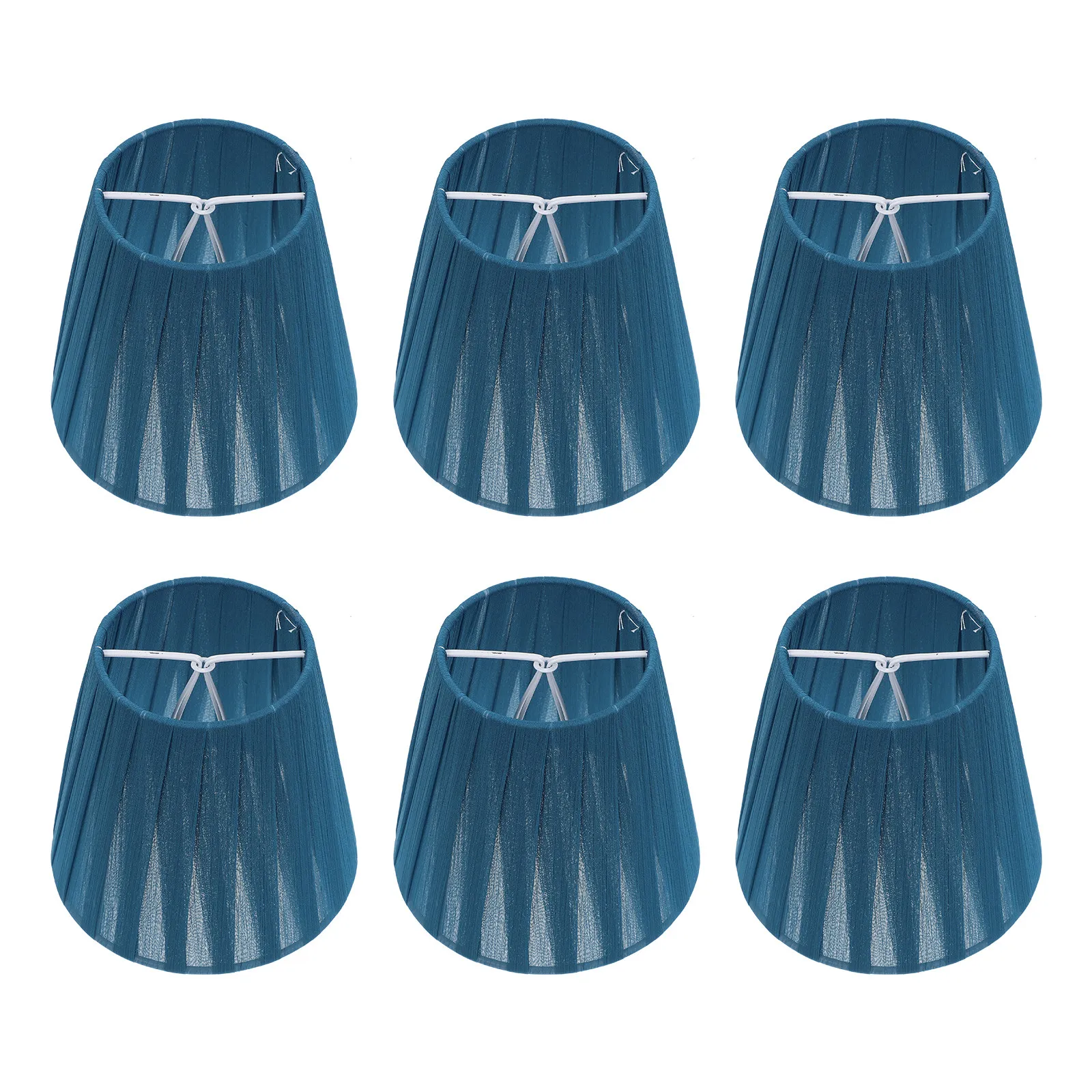 

6Pcs Fabric Art Lampshade Nordic Modern Yarn Strip Clip-Bubble Type for Ceiling Wall Light Decorative Home Lighting Cover