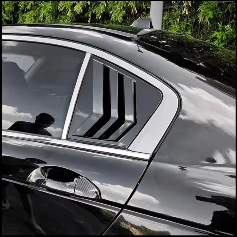 

For Honda Accord 8th 2008-2012 Rear Window Blind Shades Louver Vent Molding Cover Sticker Trim Car Styling Auto Accessories
