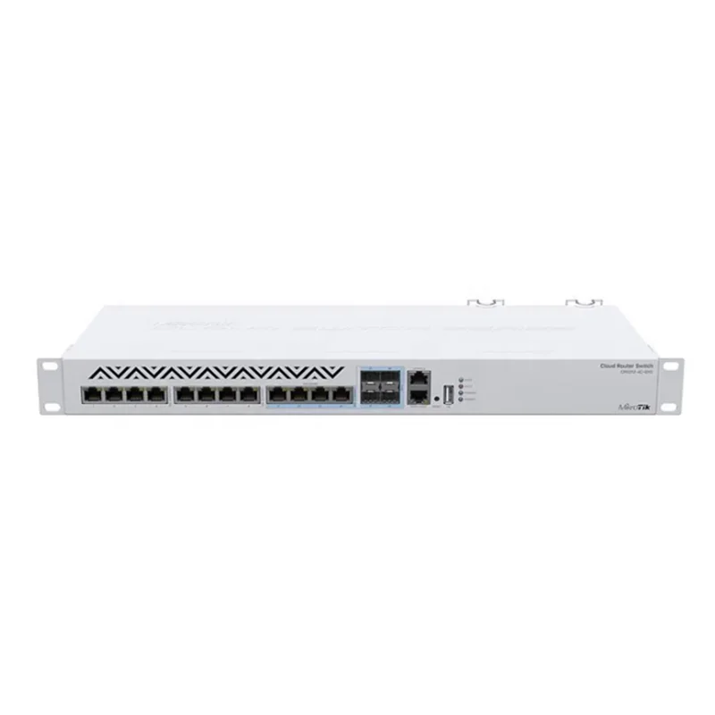 Mikrotik CRS312-4C+8XG-RM enterprise-class 1U rack-mounted 10-Gigabit switch