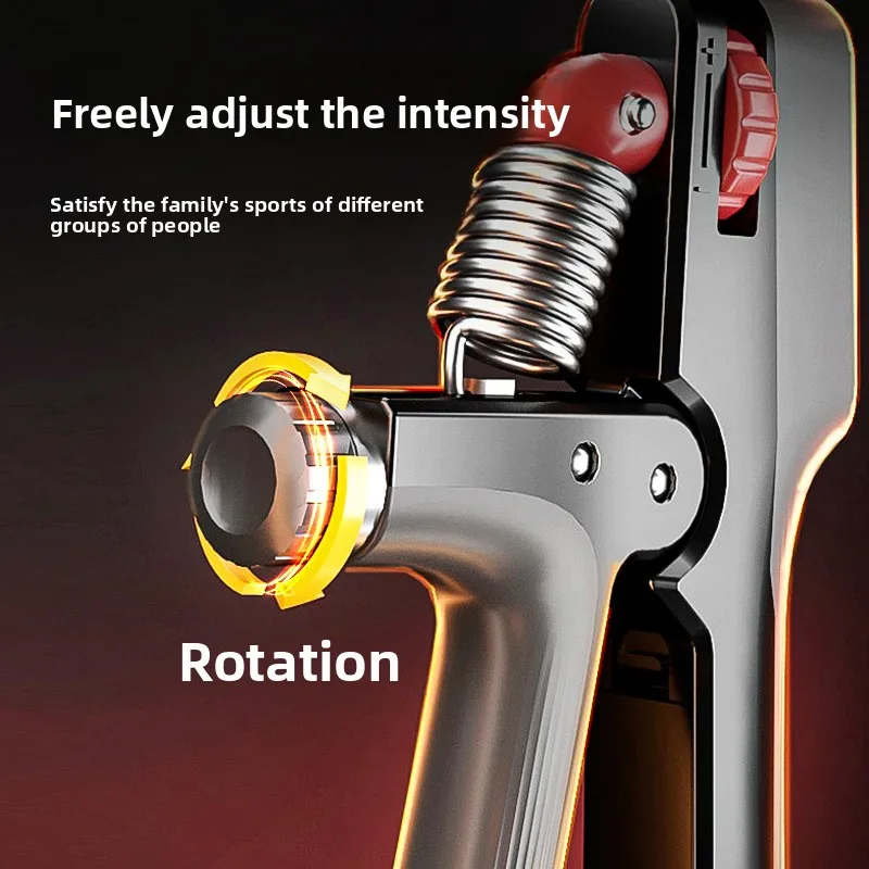 Professional 100kg Hand Strength Training Grip Strengthening Exerciser Rechargeable Electronic Finger Exerciser for Arm Muscle