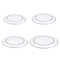 6- 8-10inch Transparent Color Double Drum Skin Drum Head The Outermost Layer of Skin Sound Controlled